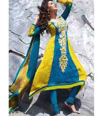 french crepe chiffon 3 pieces