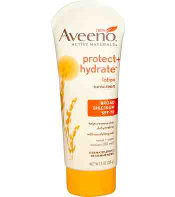 AVEENO® PROTECT + HYDRATE® Lotion Sunscreen with Broad Spectrum SPF 50 For Face