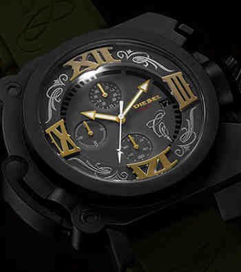 Diesel Mister Cartoon Limited Edition Watch