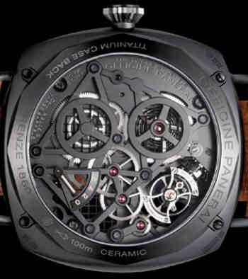 Panerai radiomir tourbillon gmt watch