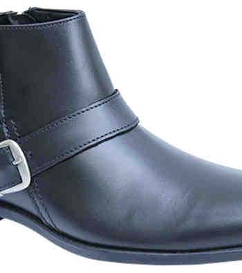 Leather boot