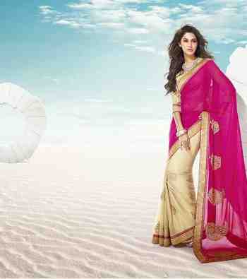 Exclusive Faux Chiffon sharee
