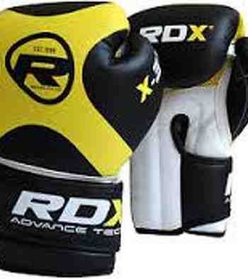 Grappling gloves by rdx ( Red yellow)